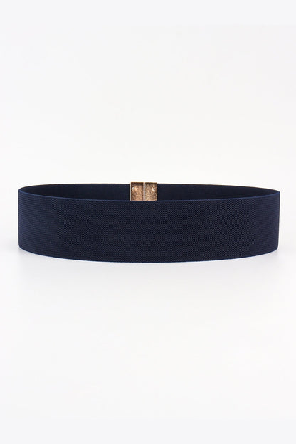 Alloy Buckle Elastic Belt - Belt - FITGGINS