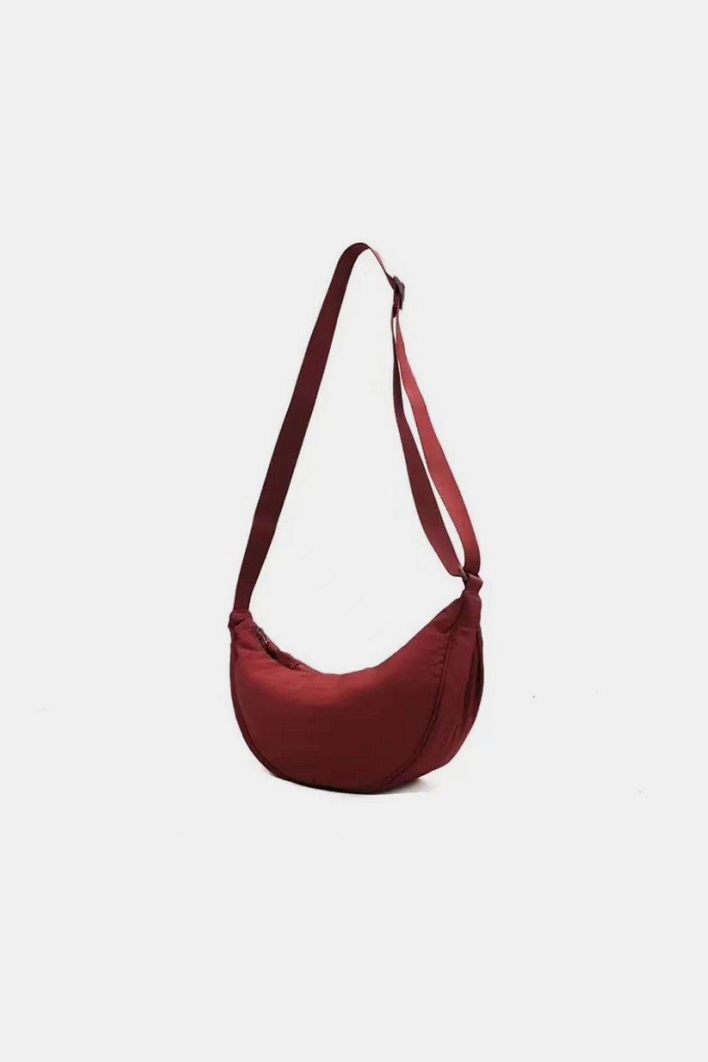 Zenana Crescent Crossbody Bag - Handbag - FITGGINS