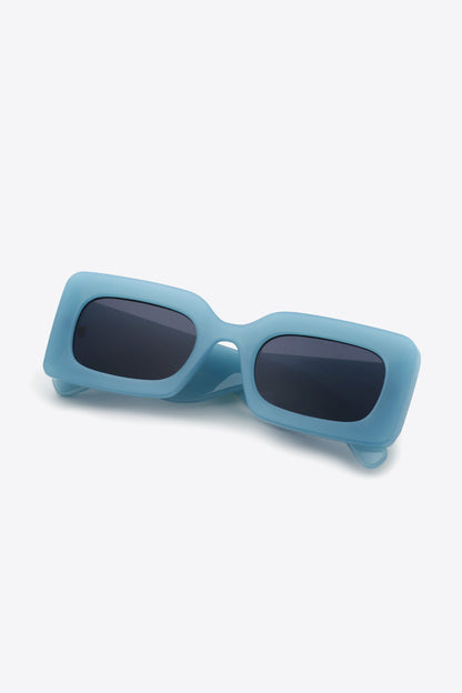 Polycarbonate Frame Rectangle Sunglasses - Sunglasses - FITGGINS