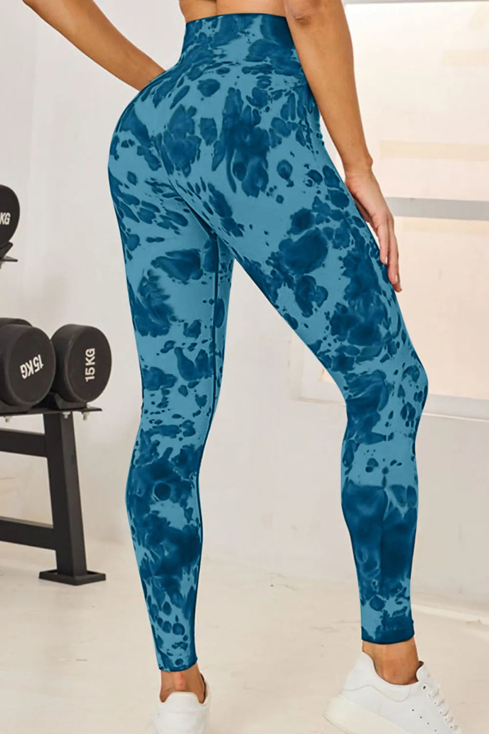 Tie-Dye High Waist Active Leggings Fitggins