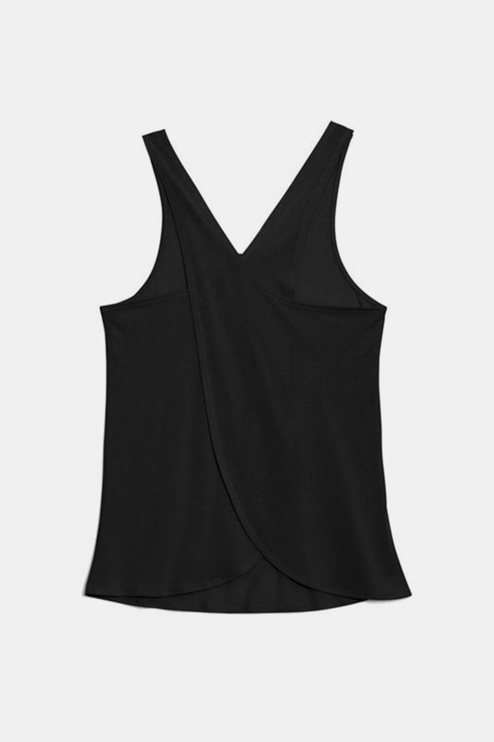 Crisscross Scoop Neck Active Tank - Crop Tops & Tank Tops - FITGGINS