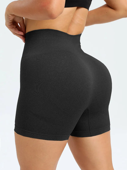 High Waist Active Shorts Fitggins