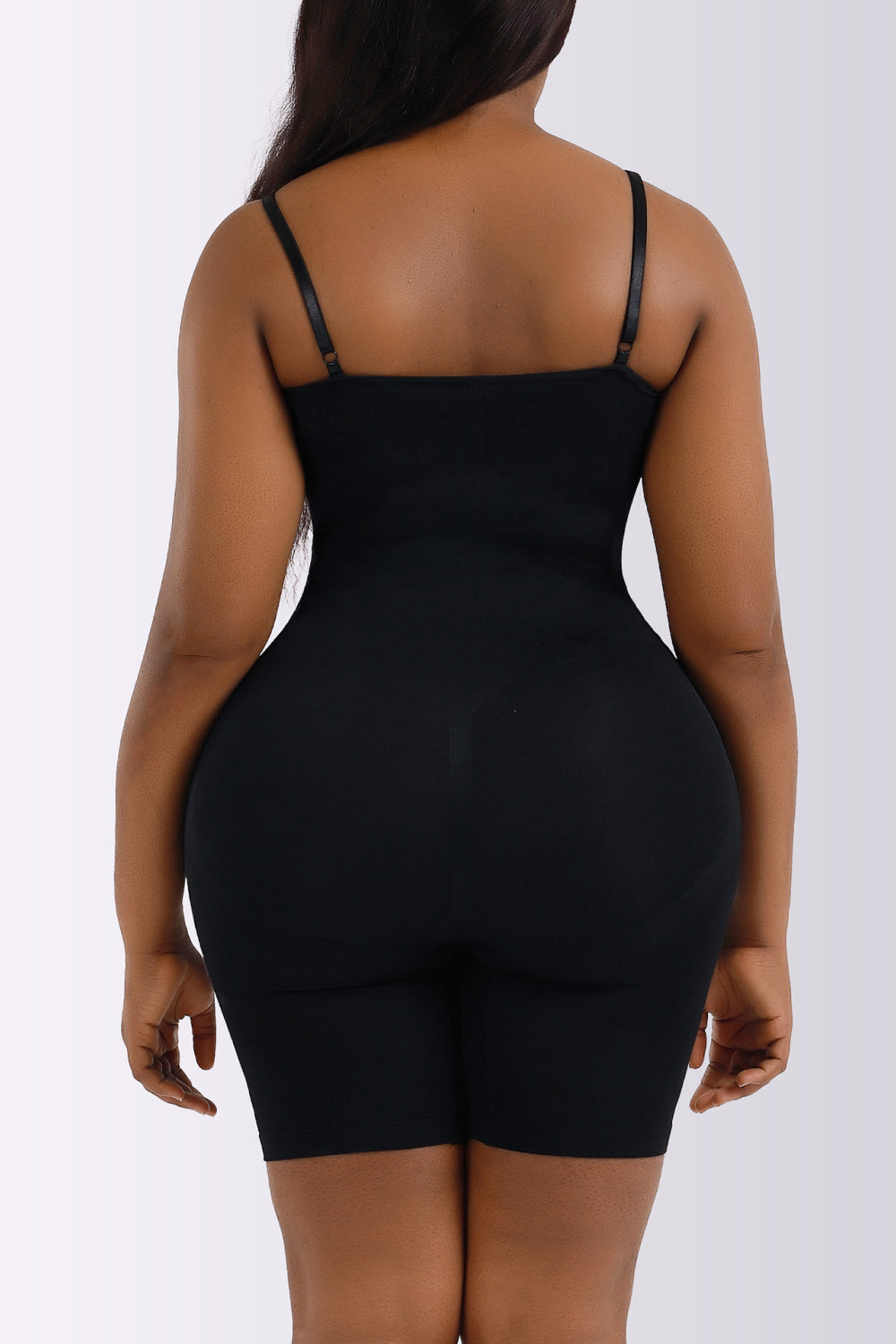 Full Size Spaghetti Strap Shaping Romper Fitggins