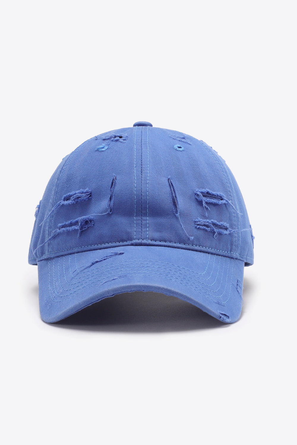 Distressed Adjustable Baseball Cap - Hats - FITGGINS