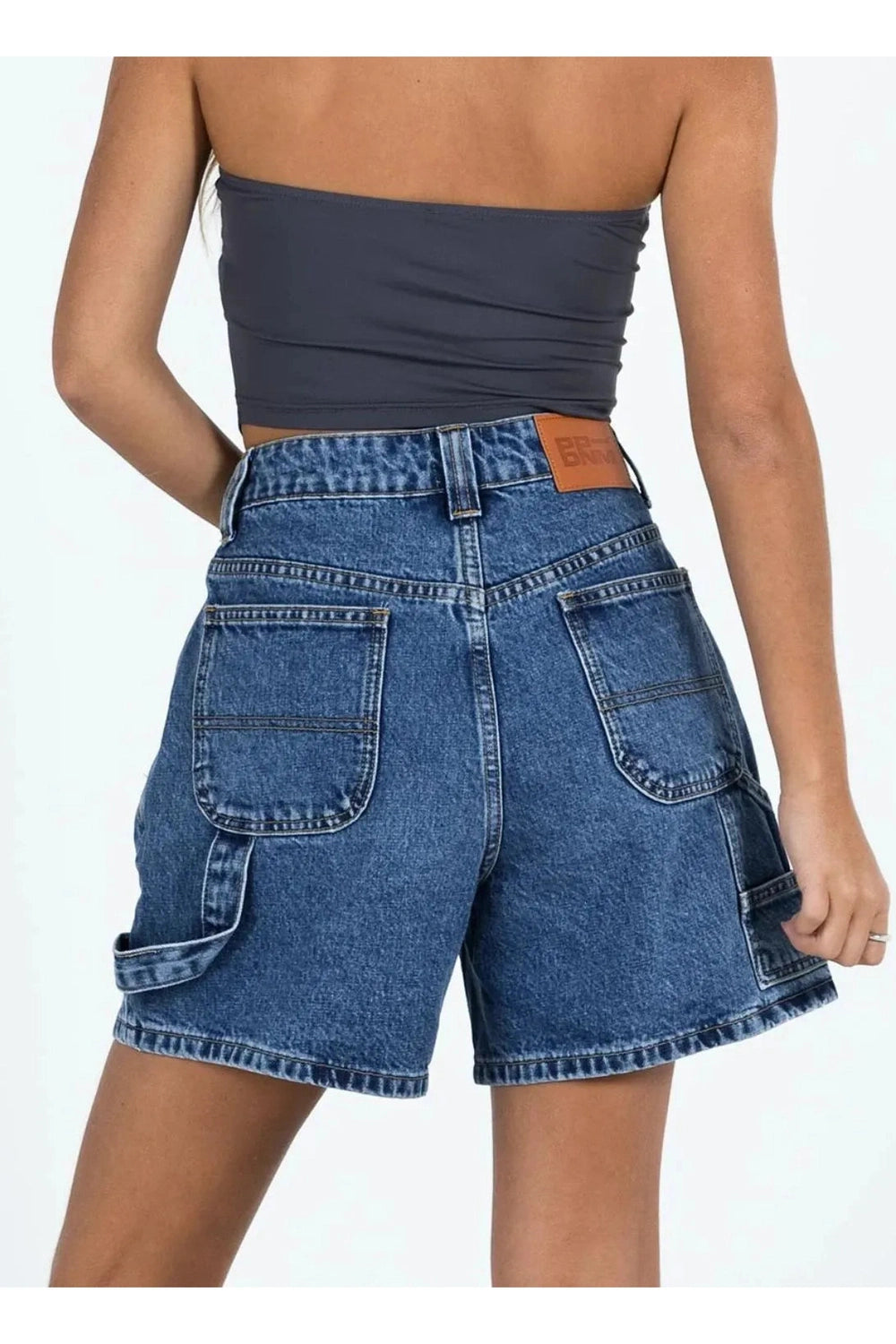 Trendy High Waist Denim Shorts for Women Fitggins