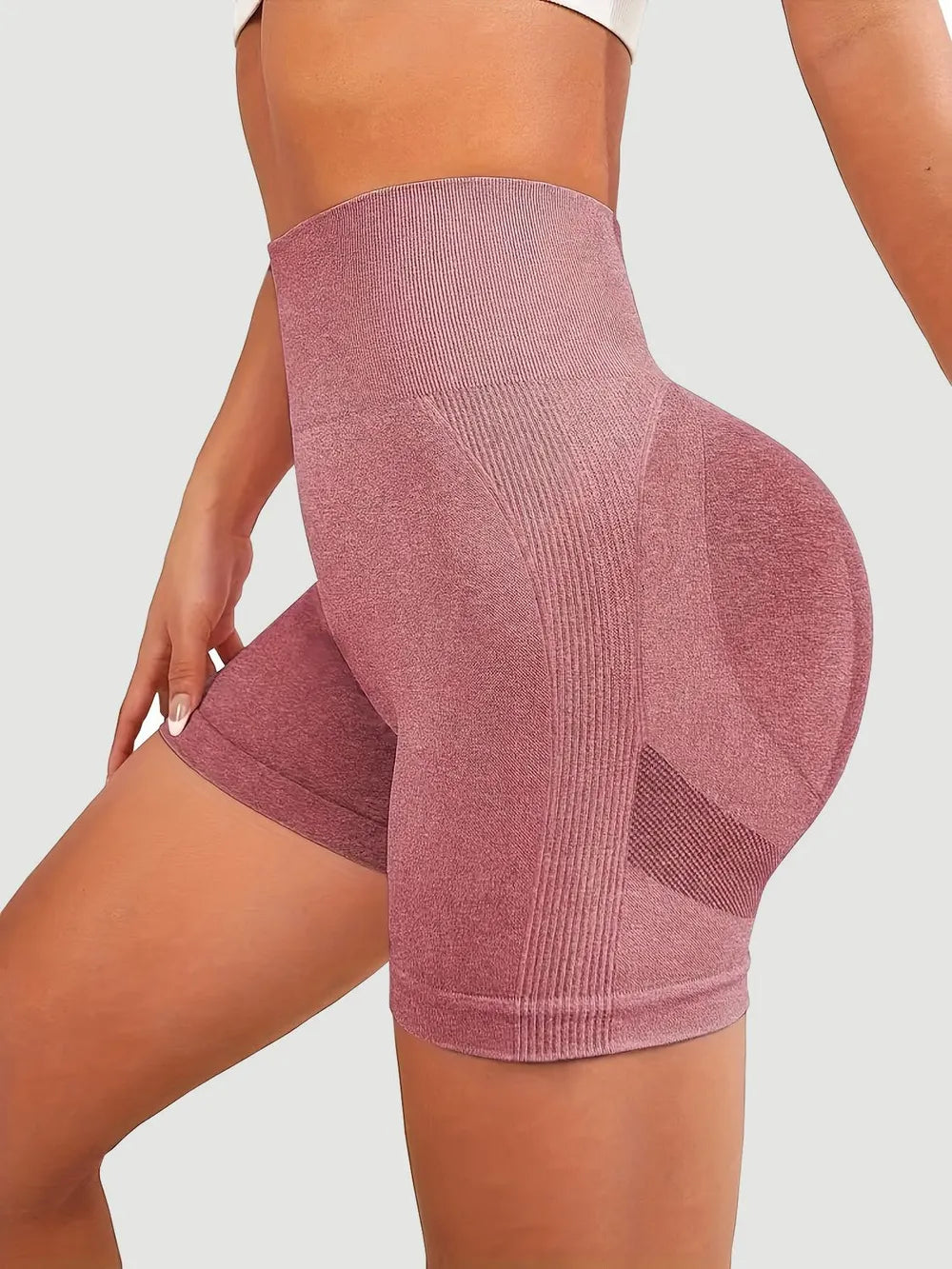 High Waist Active Shorts Fitggins