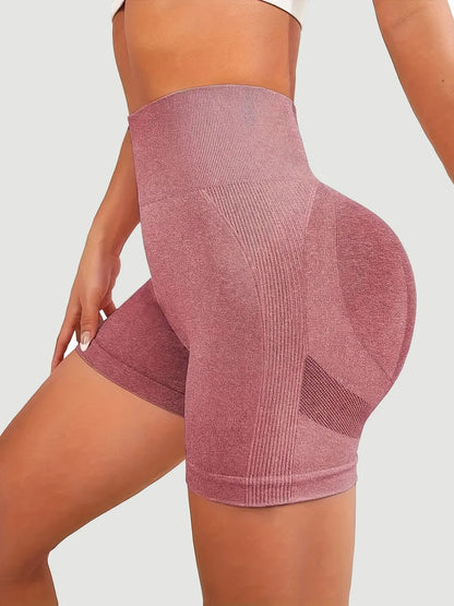 High Waist Active Shorts Fitggins