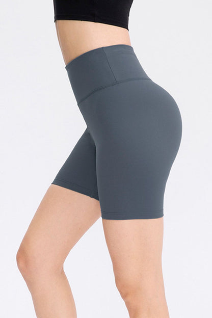 Wide Waistband Sports Shorts Fitggins