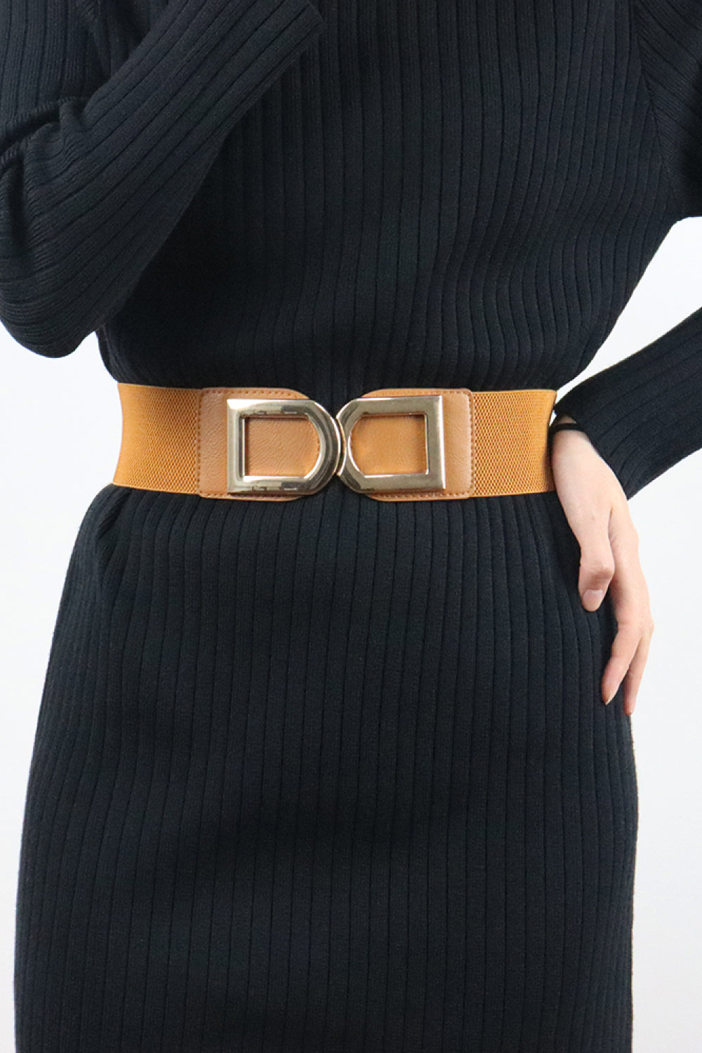 Double D Buckle PU Belt - Belt - FITGGINS