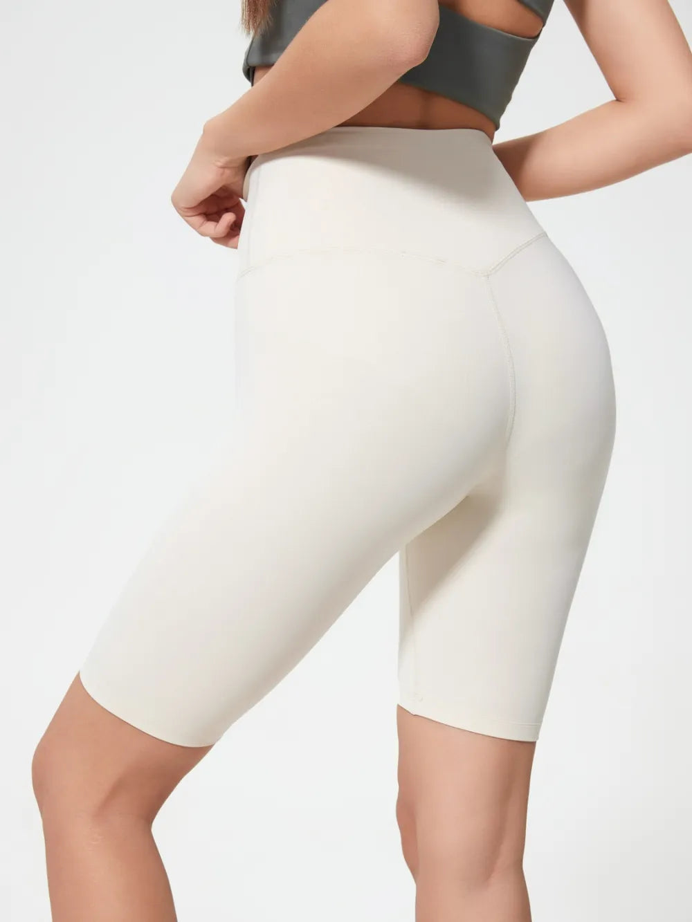 Millennia High Rise Wide Waistband Active Shorts Fitggins