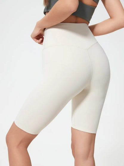 Millennia High Rise Wide Waistband Active Shorts Fitggins