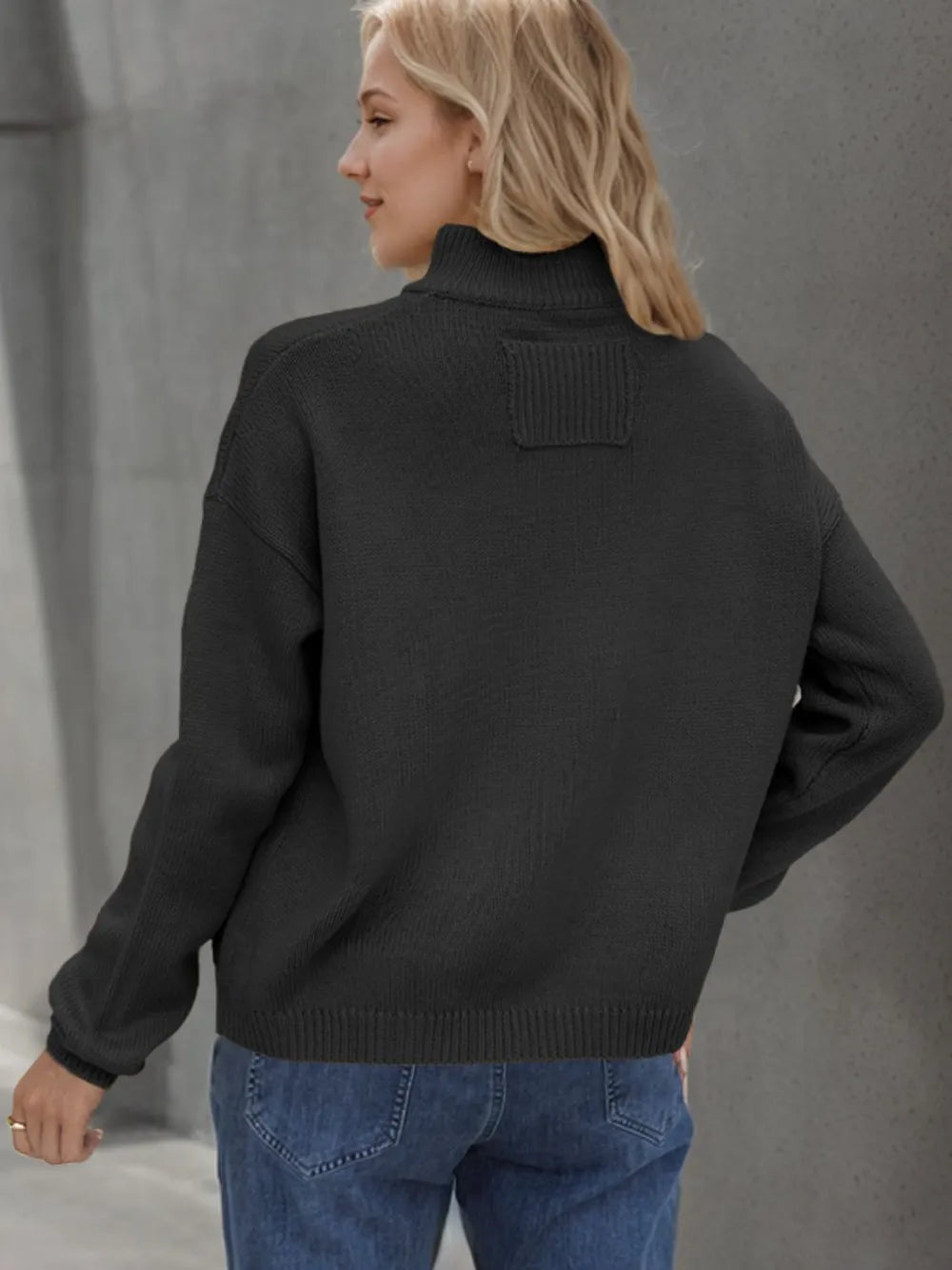 Button Up Long Sleeve Cardigan Fitggins