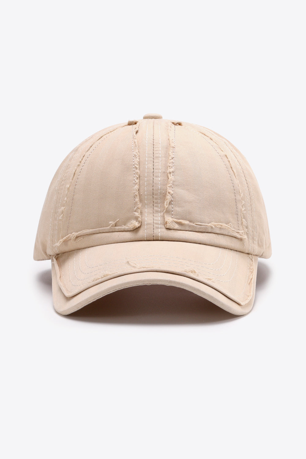 Distressed Adjustable Baseball Cap - Hats - FITGGINS