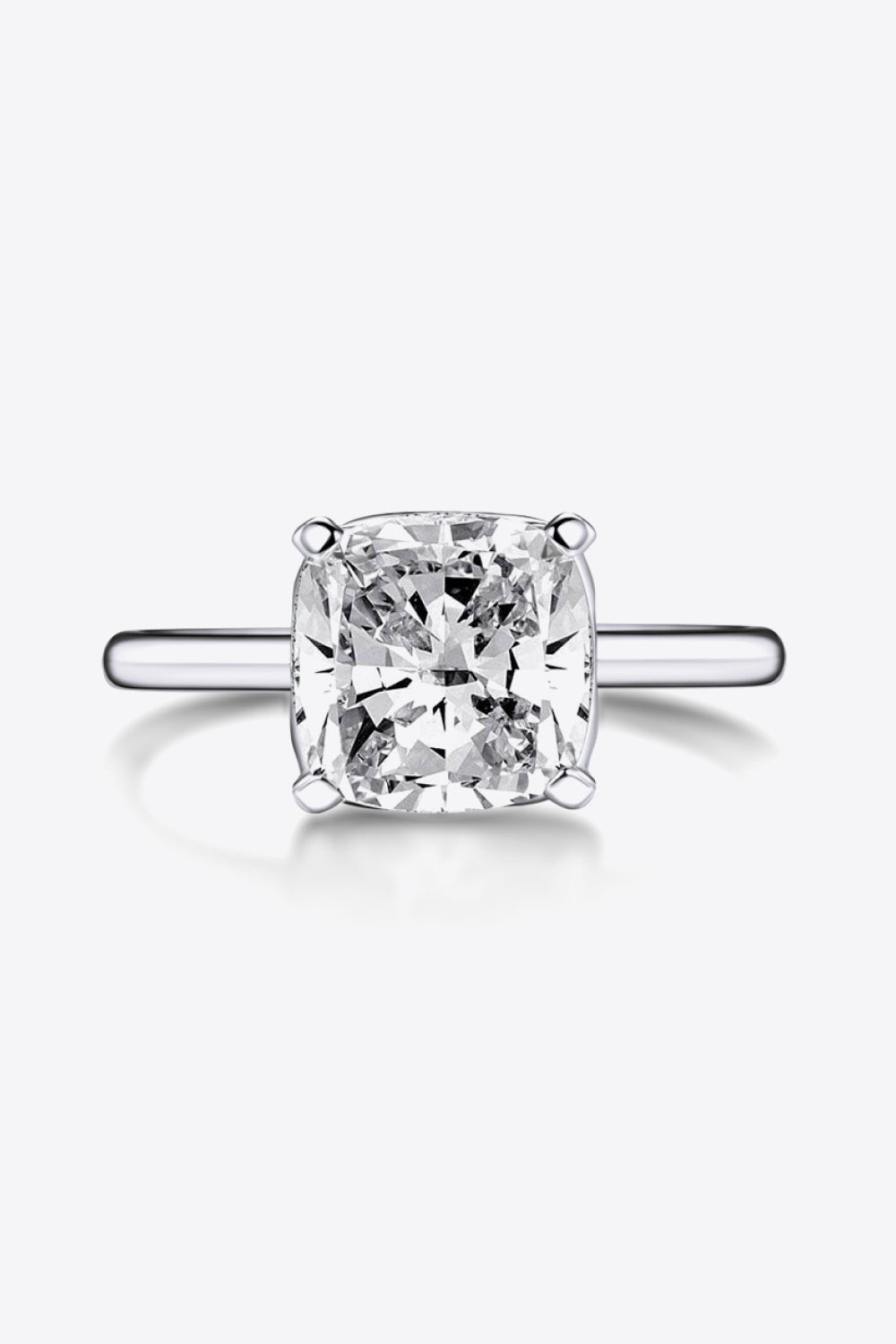 3.5 Carat Zircon 4-Prong Ring - Rings - FITGGINS