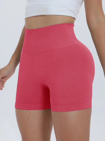 High Waist Active Shorts Fitggins