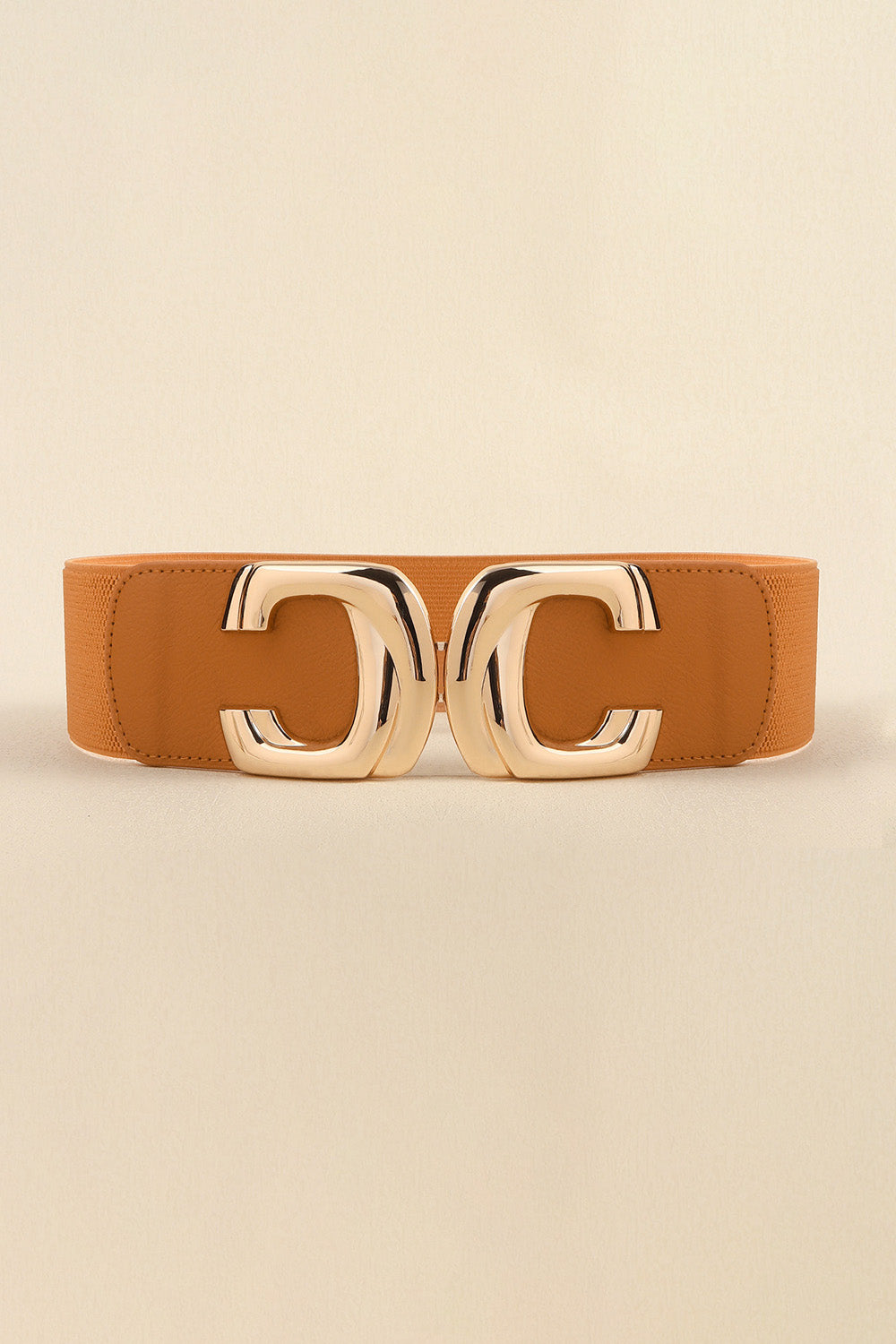 Zinc Alloy Buckle Elastic Wide Belt - Belt - FITGGINS