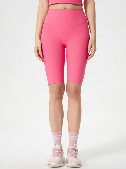 Millennia High Waist Active Shorts Strawberry Fitggins