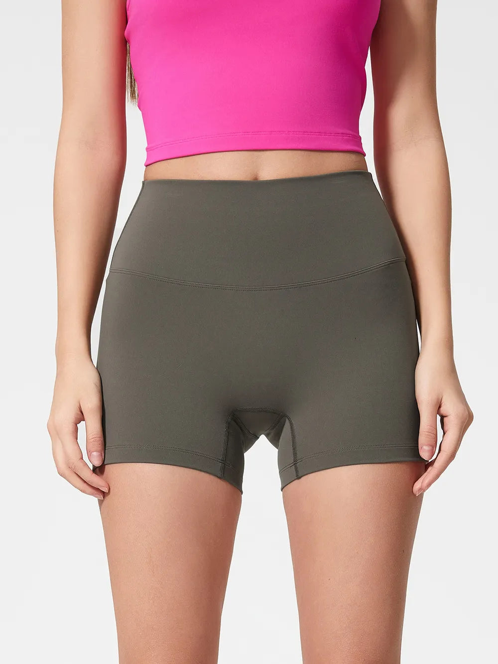 Millennia High Waist Active Shorts Fitggins