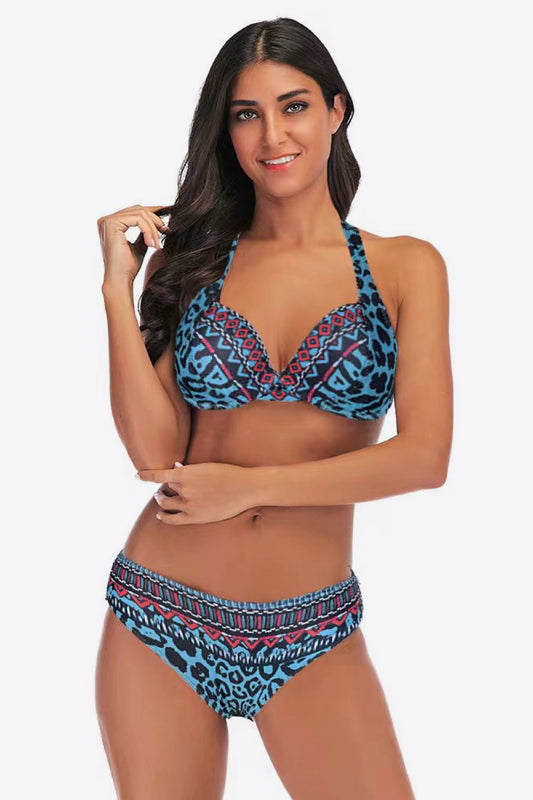 Leopard Bikini Set - Bikinis & Tankinis - FITGGINS