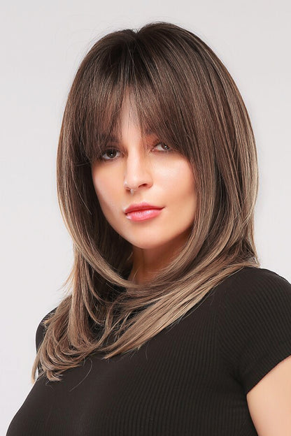 Mid-Length Wave Synthetic Wigs 24'' - Hair - FITGGINS