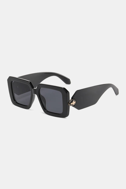 Polycarbonate Frame Square Sunglasses - Sunglasses - FITGGINS