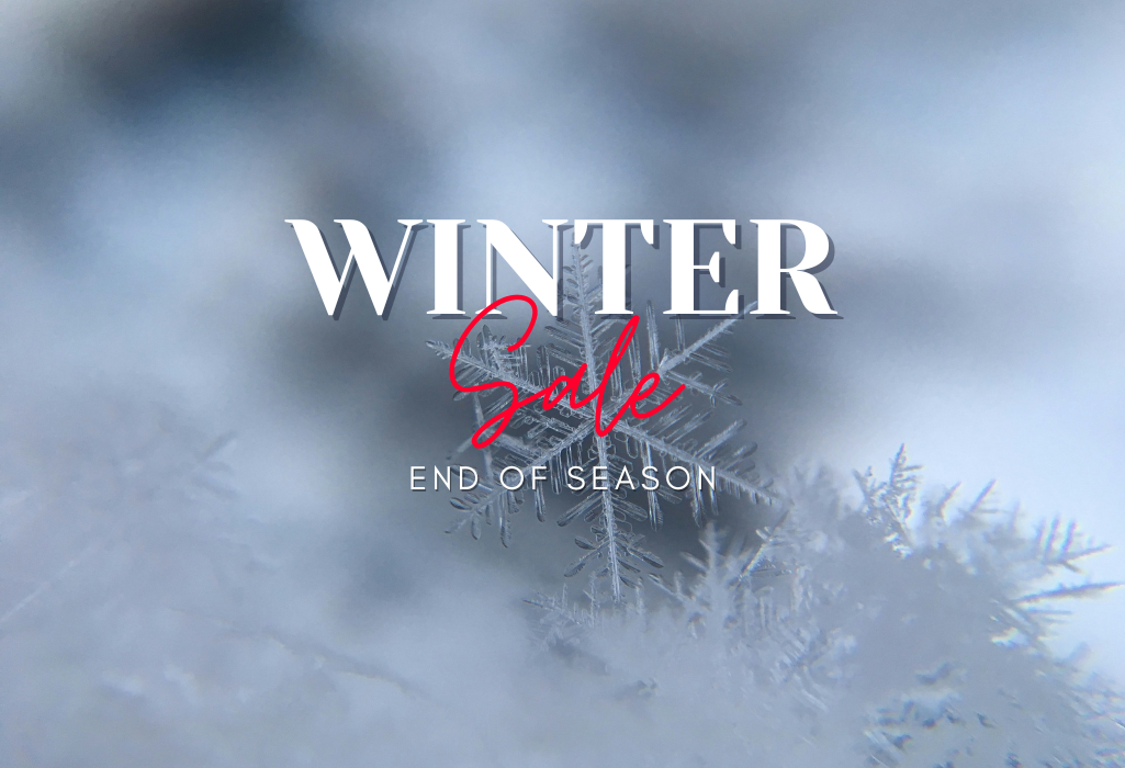 Winter sale end of season