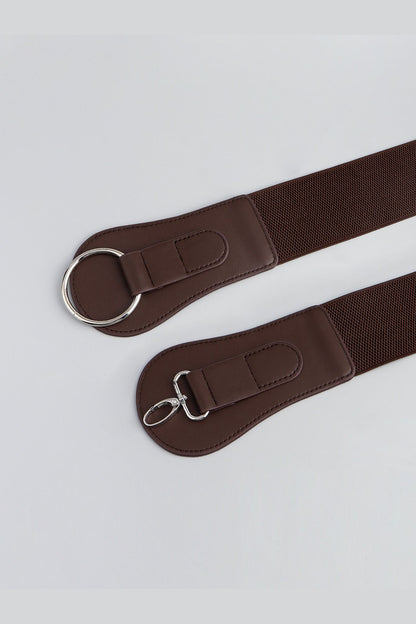 PU Elastic Wide Belt - Belt - FITGGINS