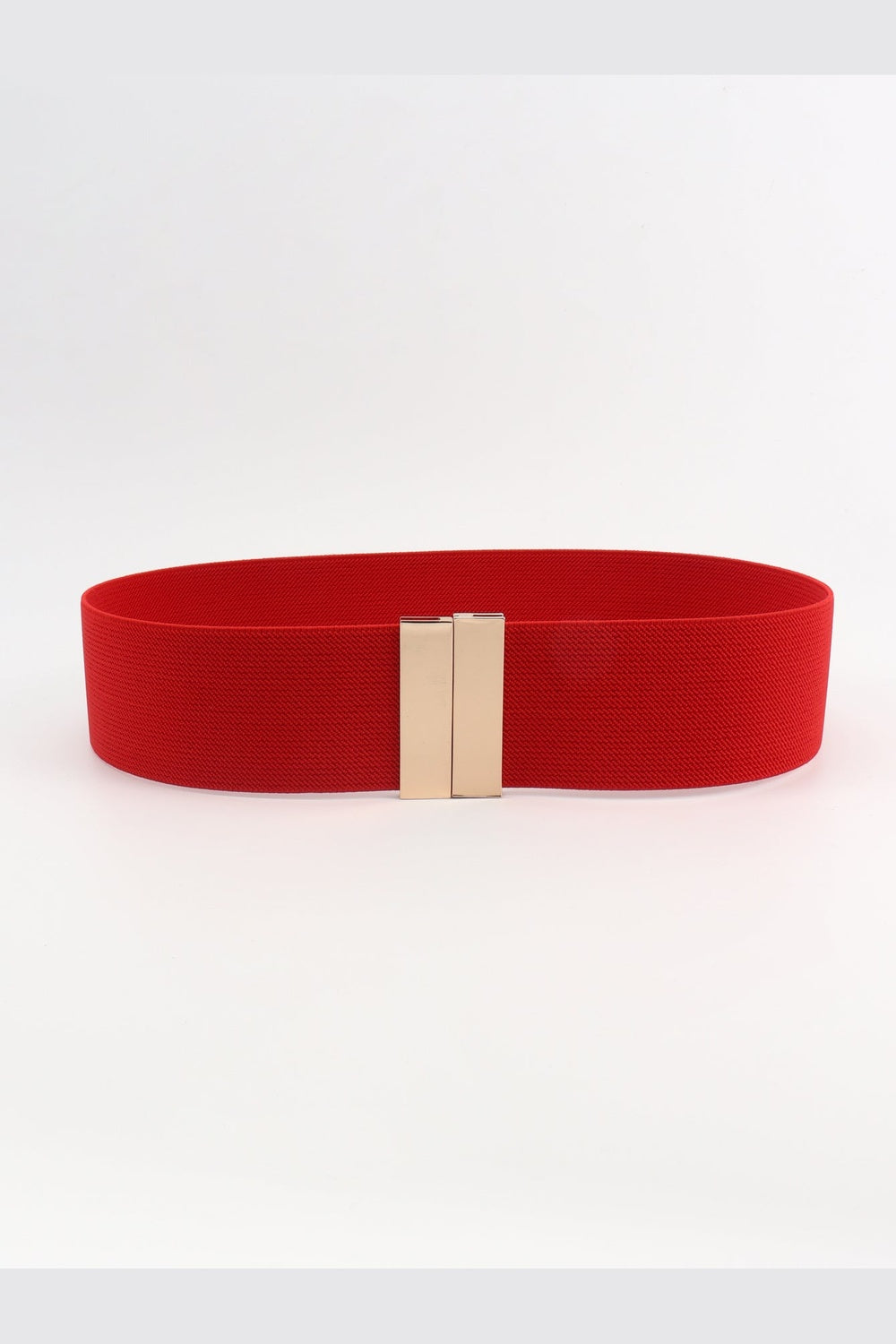 Alloy Buckle Elastic Belt - Belt - FITGGINS