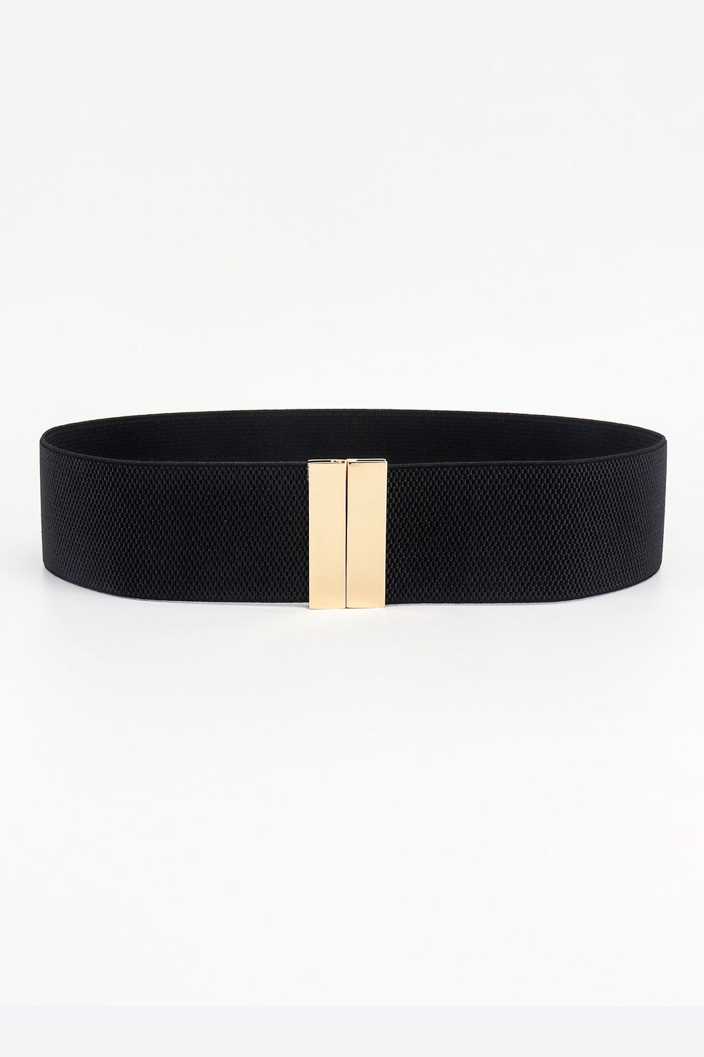 Alloy Buckle Elastic Belt - Belt - FITGGINS