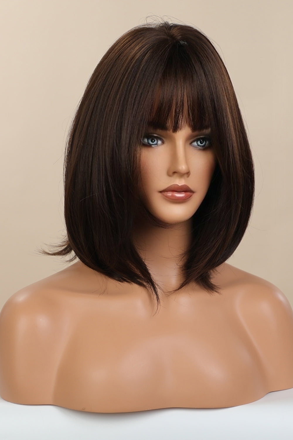 Full-Machine Bobo Synthetic Wigs 9'' - Hair - FITGGINS