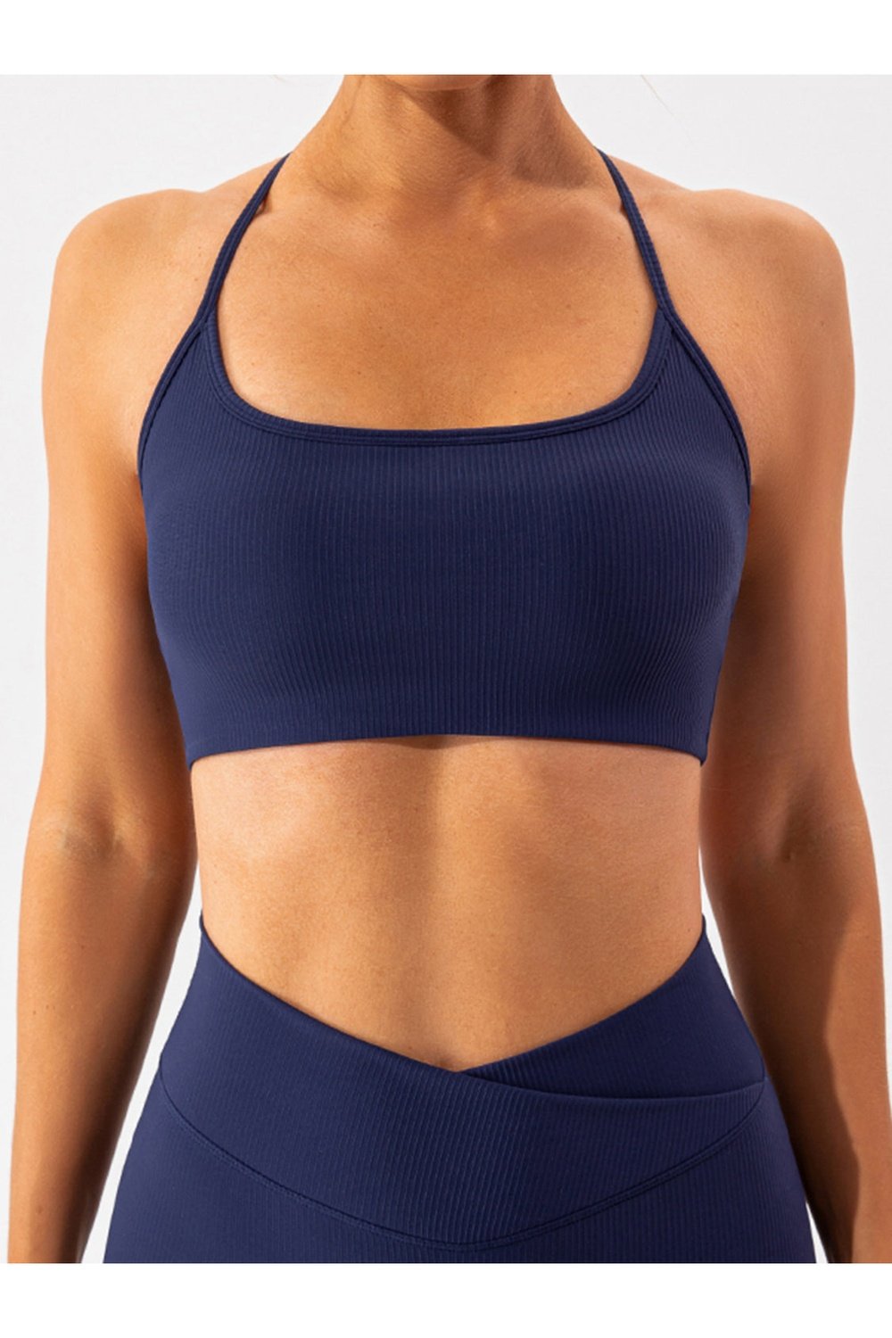 Spaghetti Strap Active Bra - Sports Bras - FITGGINS