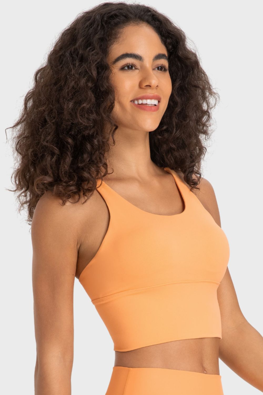 Millennia Crisscross Back Ladder Detail Sports Bra Fitggins