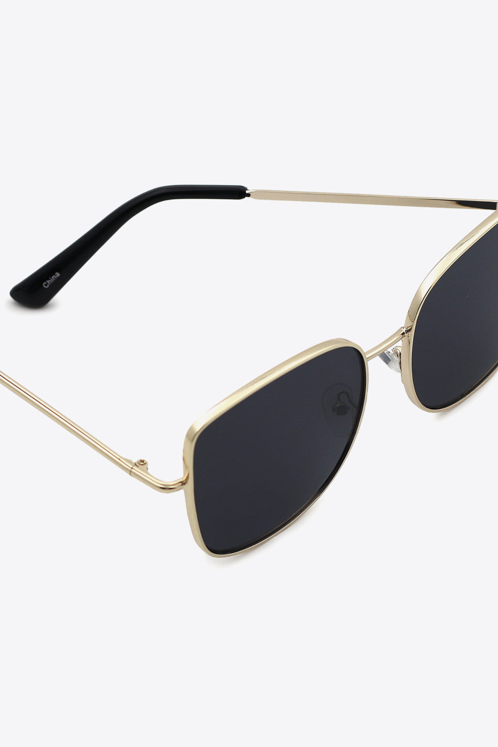 Metal Frame Wayfarer Sunglasses - Sunglasses - FITGGINS