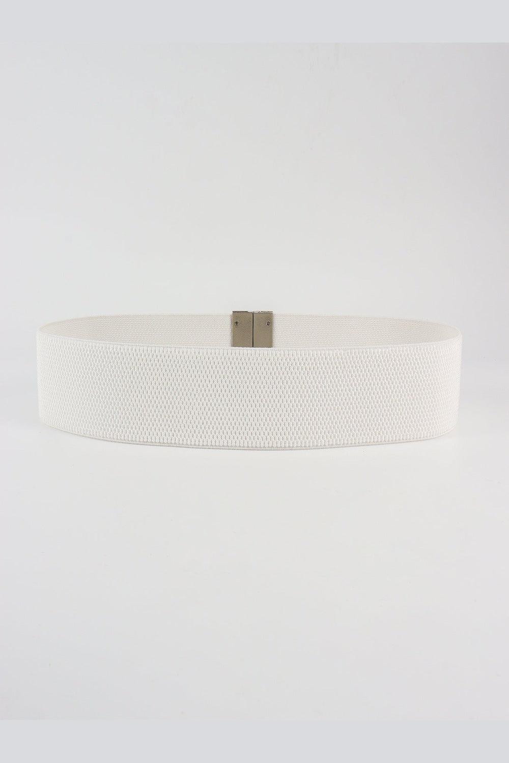 Alloy Buckle Elastic Belt - Belt - FITGGINS