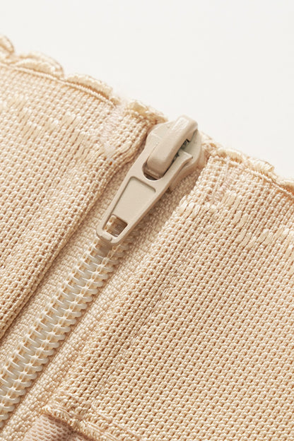 Full Size Adjustable Strap Zip-Up Shaping Bodysuit Fitggins