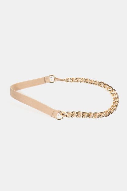 Half Alloy Chain Elastic Belt - Belt - FITGGINS