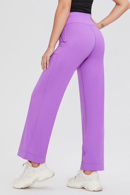 Basic Bae Full Size Drawstring High Waist Pants with Pockets - Pants - FITGGINS