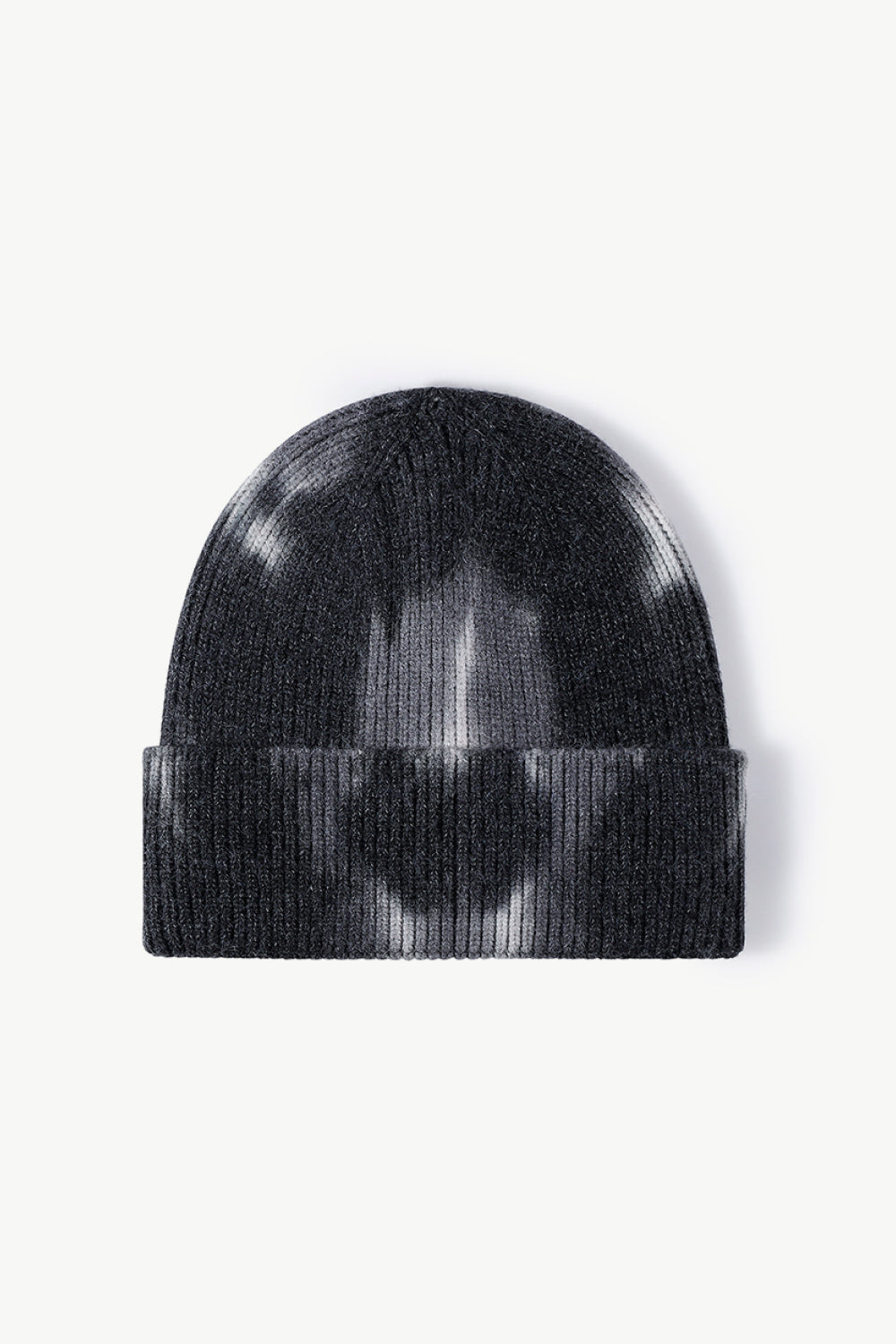 Tie-Dye Cuffed Knit Beanie - Hats - FITGGINS