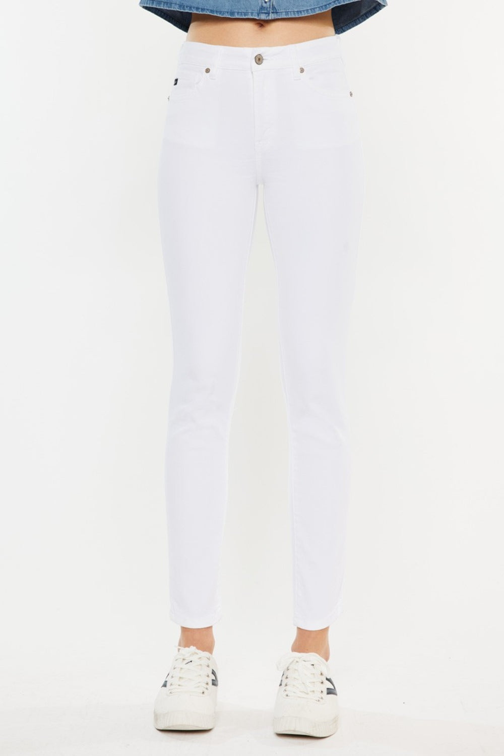 Kancan High Rise Ankle Skinny Jeans - Jeans - FITGGINS