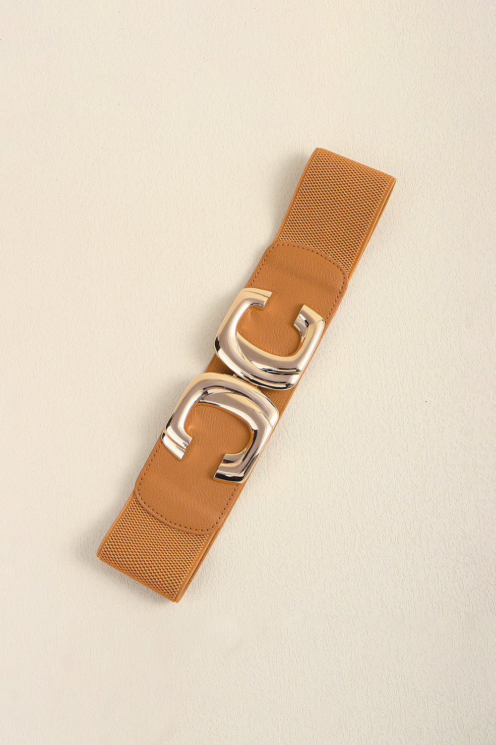 Zinc Alloy Buckle Elastic Wide Belt - Belt - FITGGINS