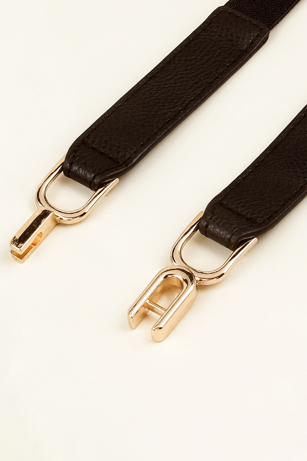 Alloy Buckle Elastic Belt - Belt - FITGGINS