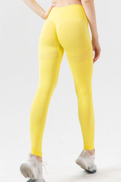 High Waist Active Leggings - Leggings - FITGGINS