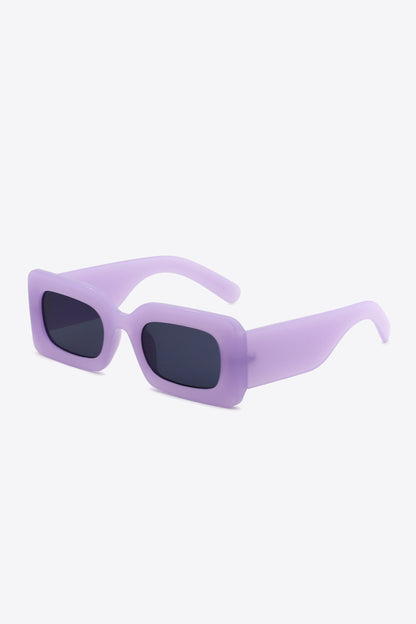 Polycarbonate Frame Rectangle Sunglasses - Sunglasses - FITGGINS