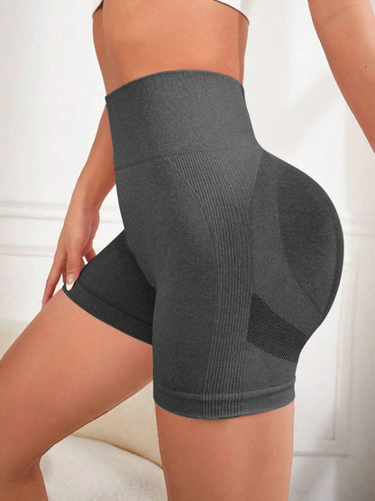 High Waist Active Shorts Fitggins