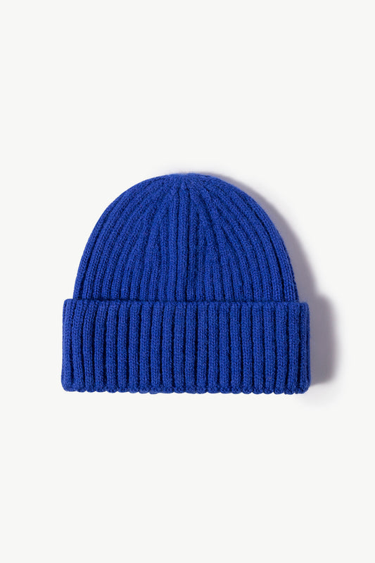 Rib-Knit Cuff Beanie - Hats - FITGGINS