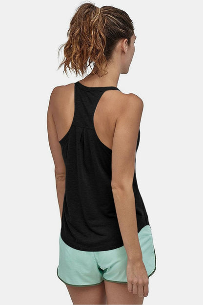 Scoop Neck Active Tank - Crop Tops & Tank Tops - FITGGINS