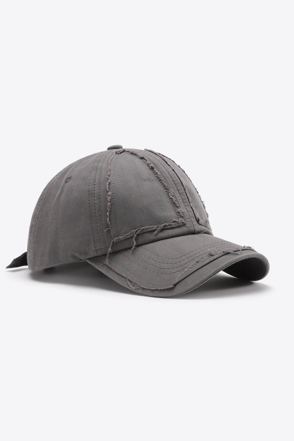 Distressed Adjustable Baseball Cap - Hats - FITGGINS