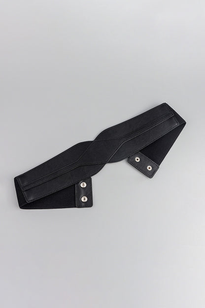 Elastic Wide PU Belt - Belt - FITGGINS