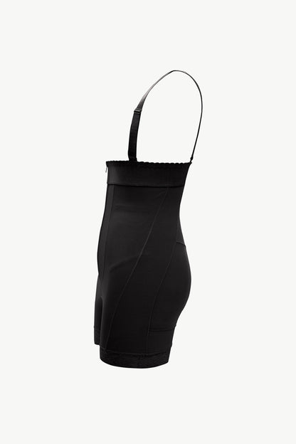 Full Size Zip Up Under-Bust Shaping Bodysuit Fitggins
