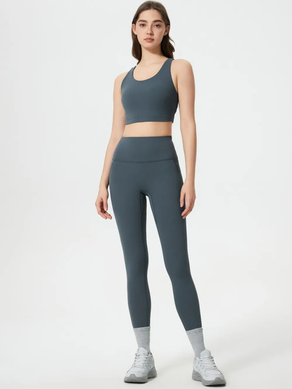 Millennia Wide Waistband Active Leggings Fitggins